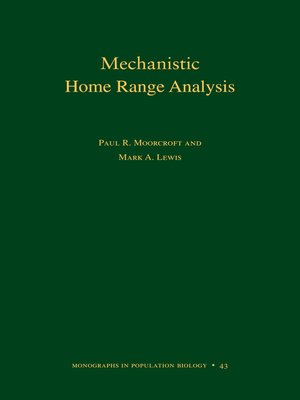 cover image of Mechanistic Home Range Analysis
